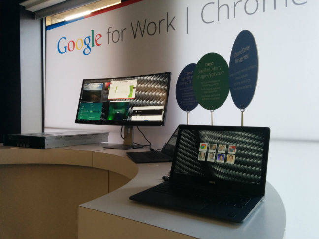 Dell's Chromebook office example