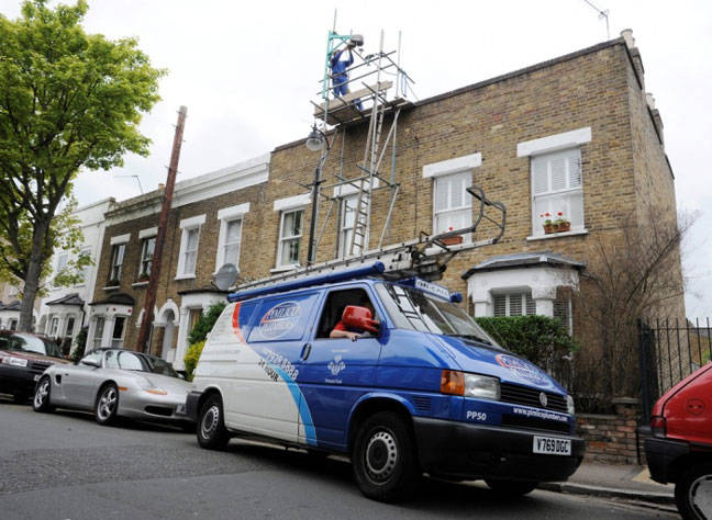 Pimlico plumbers use app to make parking easier