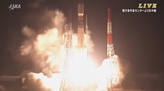 The ISS resupply mission launches earlier today
