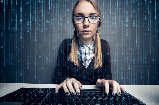  Computer  Science GCSE male dominated but geekettes are 