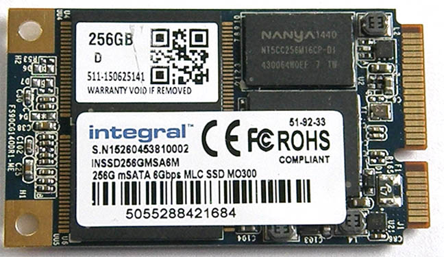 Integral MO-300 mSATA SSD