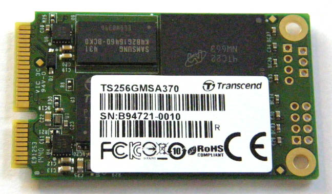 Transcend MSA370 mSATA SSD