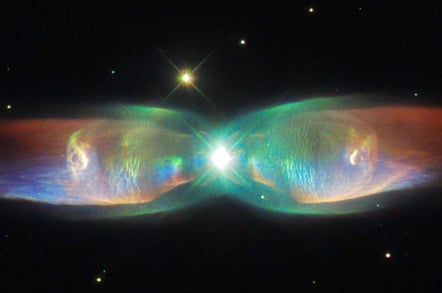 The Twin Jet Nebula. Pic: ESA/Hubble & NASA