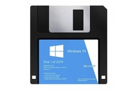 Windows 10 floppy disk