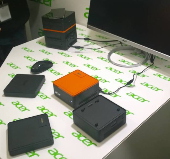 The Acer Revo Build modular PC The Acer Revo Build modular PC
