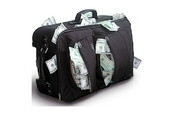 Suitcase full of money