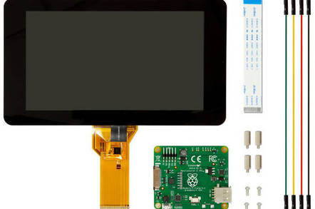 Raspberry Pi touchscreen