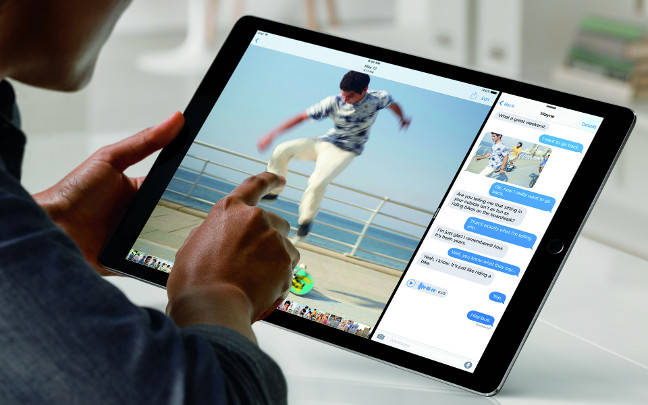 iPad Pro split screen