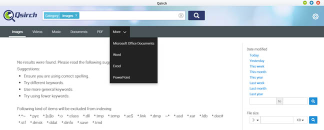 Qnap TS-453mini NAS box Qsirch