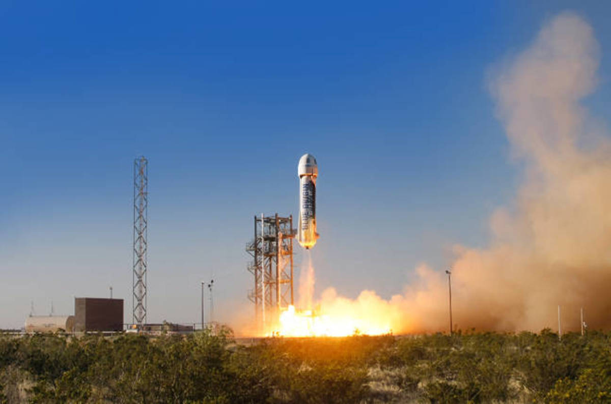 Champagne weekend for Blue Origin with third launch