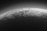 New Horizons shot of crescent pluto scaled
