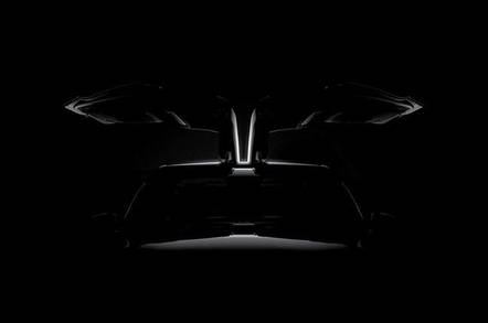 Clever logo aped in the falcon doors