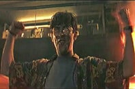 Boris saying 'I am invincible'! Pic: Eon Productions