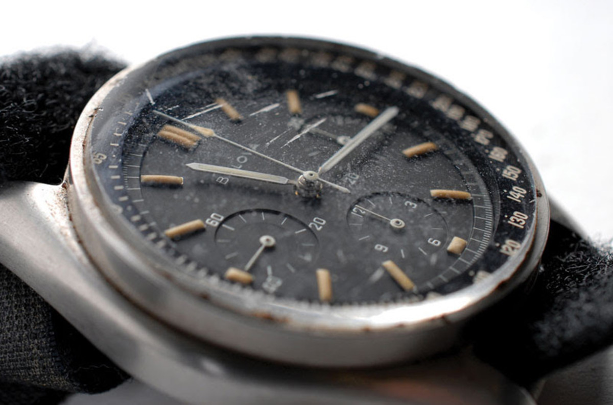 Apollo 15 commander's watch clocks up $1.6m at auction