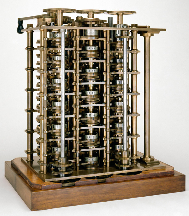 A portion of the Difference Engine. Pic: Science Museum