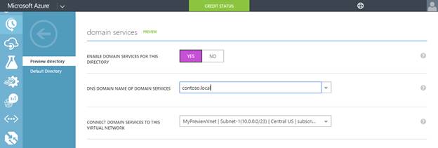 Configuring Azure AD Domain Services