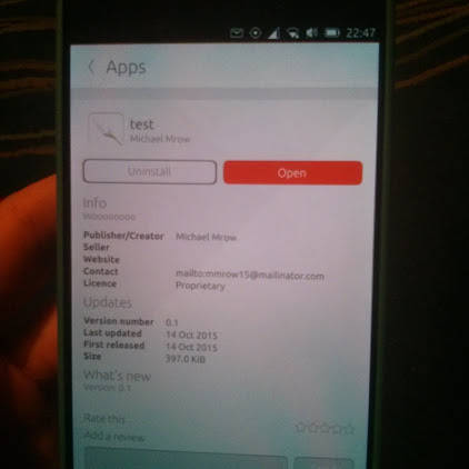 Ubuntu phone vuln captured by Szymon Waliczek