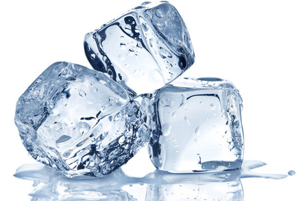 Icecubes, image via Shutterstock