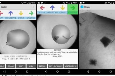 CSIRO's Cinder crystallography app