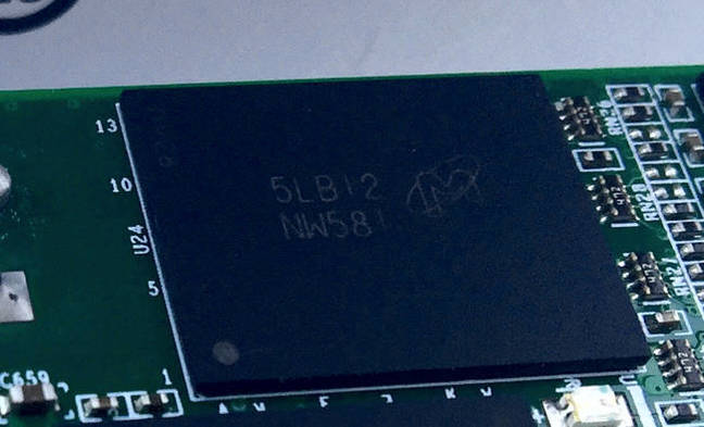 Micron NAND chip