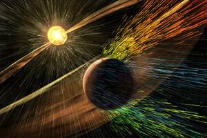 Mars and the solar winds