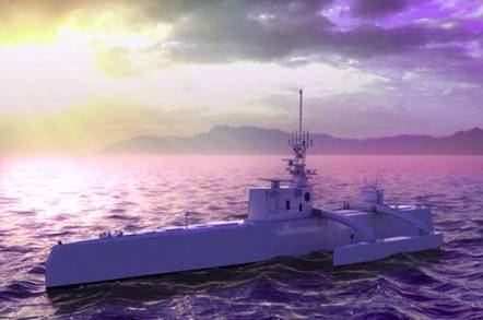 DARPA remote drone submarine hunter