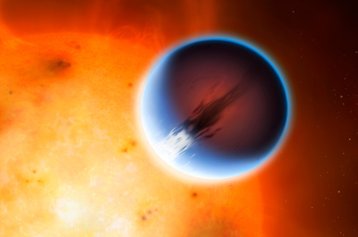 Today's exoplanet weather: 1,000°C, glass rain, 8,700 km/h winds