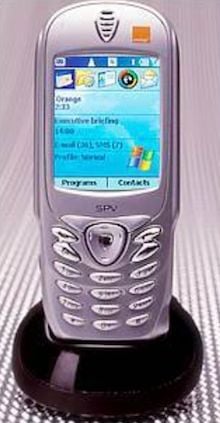 Photo of a Microsoft Stinger phone