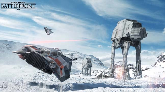 Star Wars: Battlefront walker assault hoth. Electronic Arts