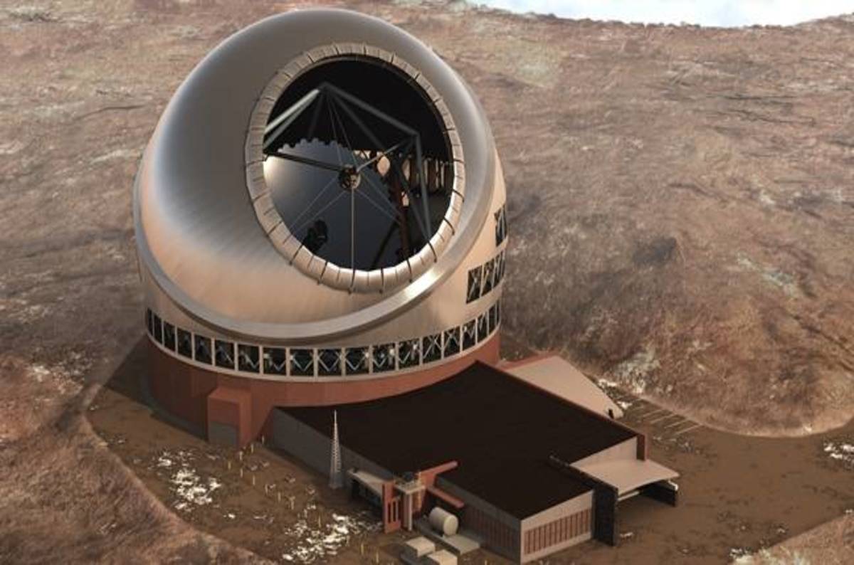 Work on world's largest star-gazing 'scope stopped after religious protests
