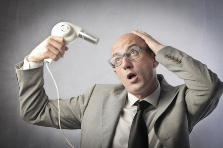 Man drying head image via Shutterstock