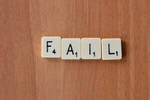 FAIL scrabble by https://www.flickr.com/photos/jeffdjevdet/ CC 2.0 attribution generic
