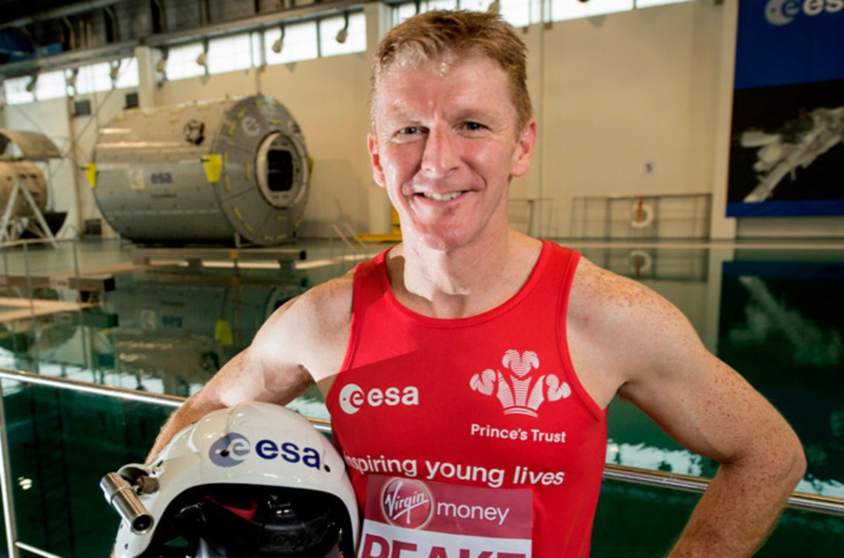 Brit 'naut Tim Peake will run the London Marathon – in space