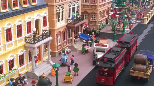 The Playmobil French town