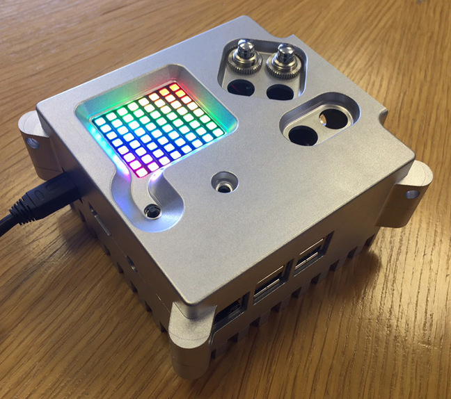 The Astro Pi in its case