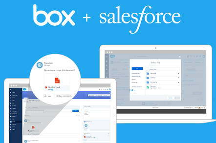 Box and Salesforce have announced integration features