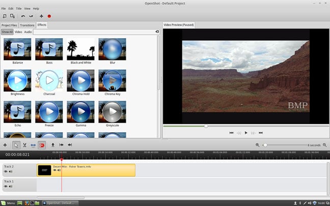 openshot video editor is really slow