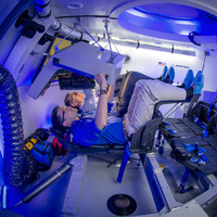 The interior of the Starliner. Pic: Boeing