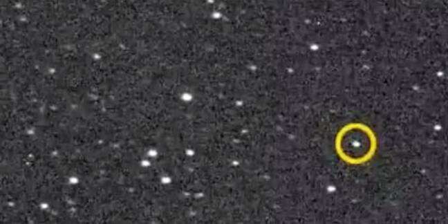 Screen grab of V404 Cygni