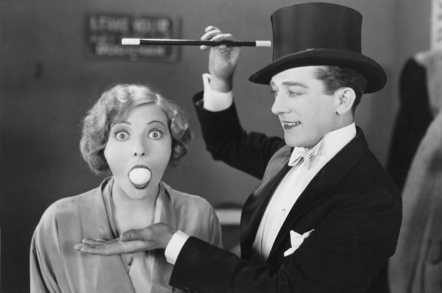 Magic act, image via Shutterstock