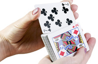 Shuffle, image via Shutterstock