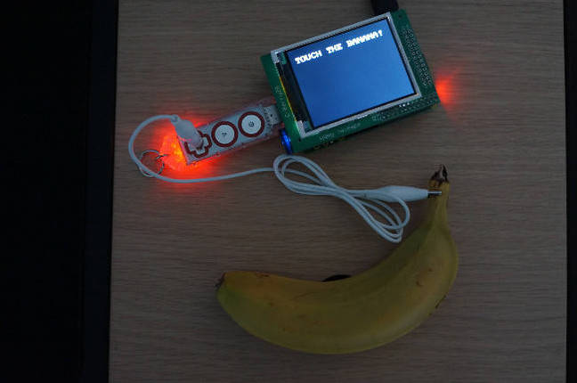 Wireless banana early version