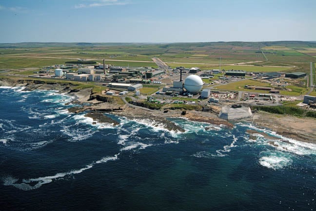 Dounreay aerial copyrigh Dounrea Site Restoration Ltd and Nuclear Decommissioning Authority