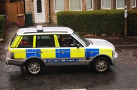 Scottish police car on patrol. Photo by Shutterstock - for editorial use only!!!!
