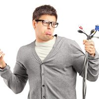 Cable confusion, image via Shutterstock