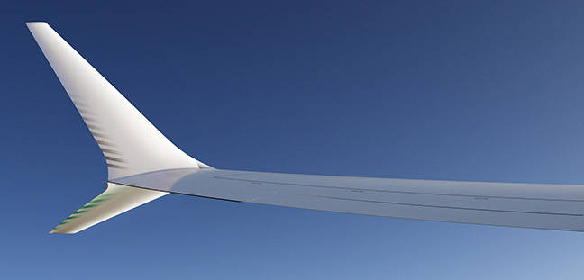 Boeing 737 Max winglet