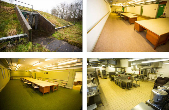 Images of the bunker. Pics: Lambert Smith Hampton