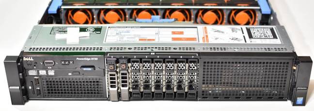 Dell Poweredge R730 front