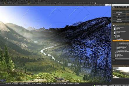 Lumberyard is a complete game development tool based on CryEngine