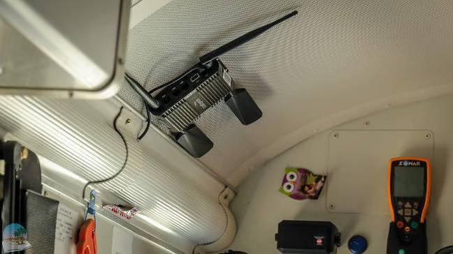 Inside Coachella Schools' WiFi busses Inside Coachella Schools' WiFi busses